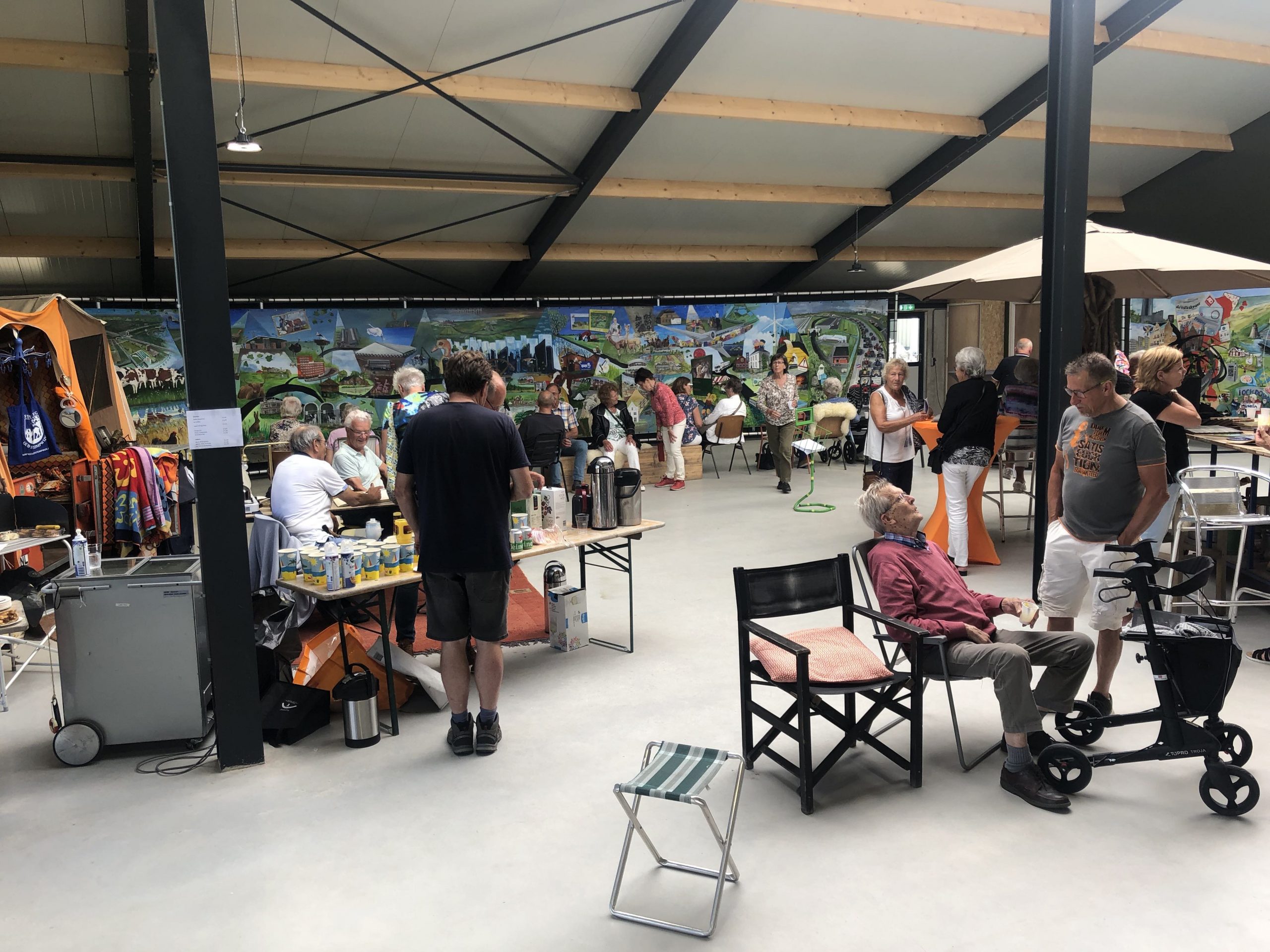 [VIDEO] Ouderen genieten van kunstwerk bij Buitenplaats Molenwei