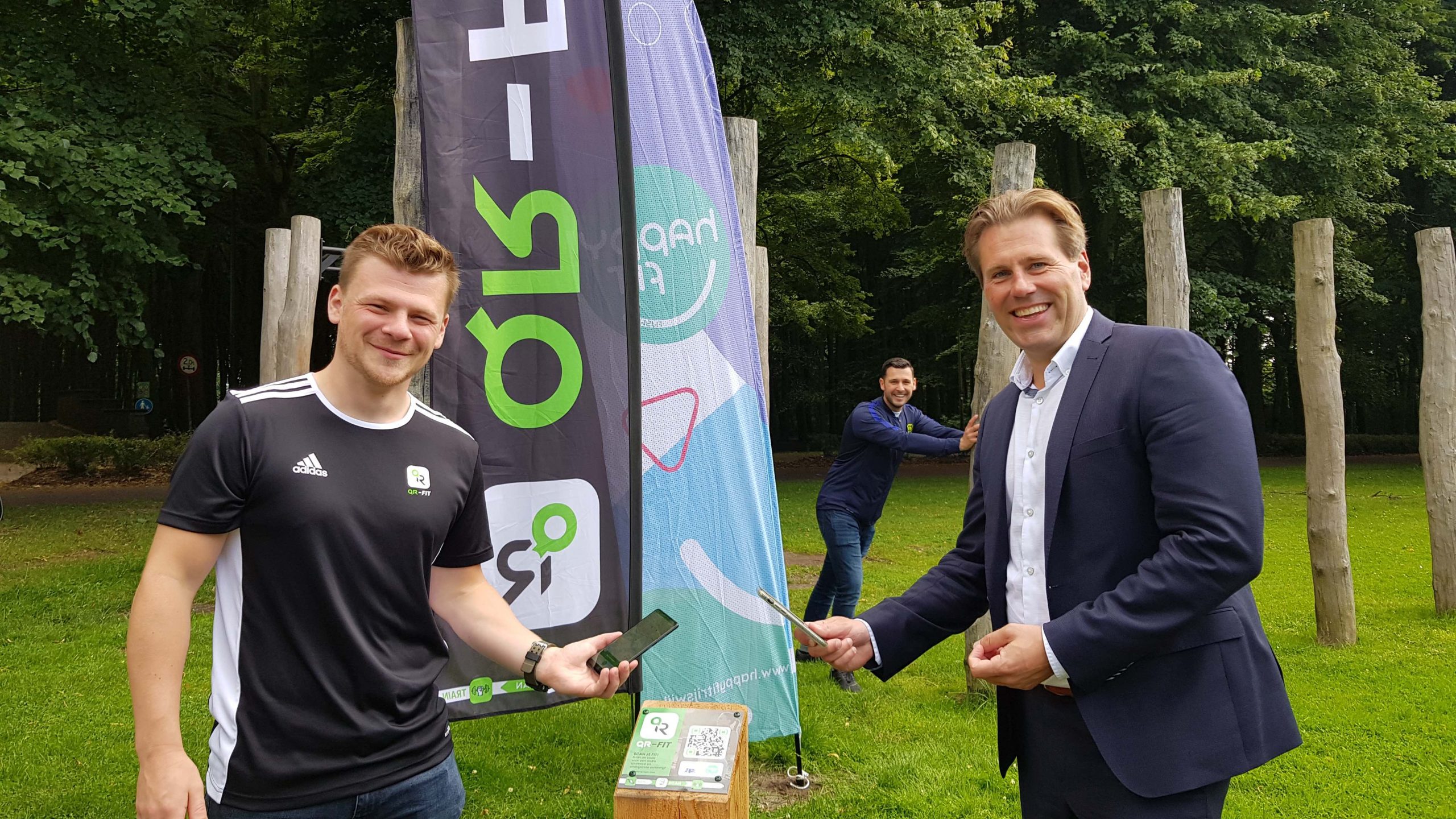 [VIDEO] QR-fit en Happy Fit ontwikkelen samen een sport-app