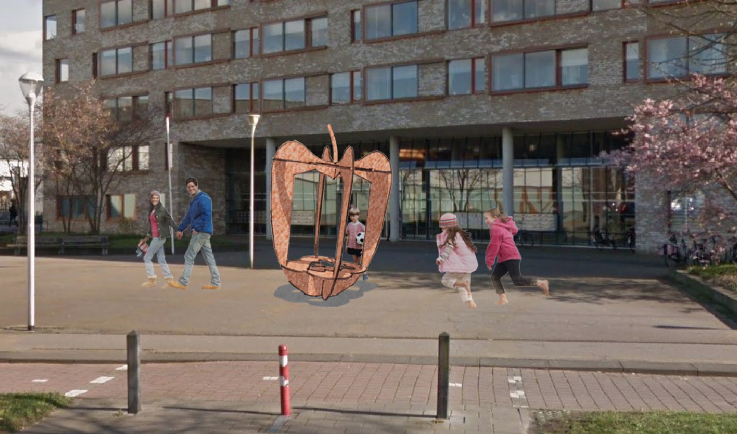 Vruchtbare Grond is nieuw kunstwerk in Delfgauw Vruchtbare Grond is nieuw kunstwerk in Delfgauw