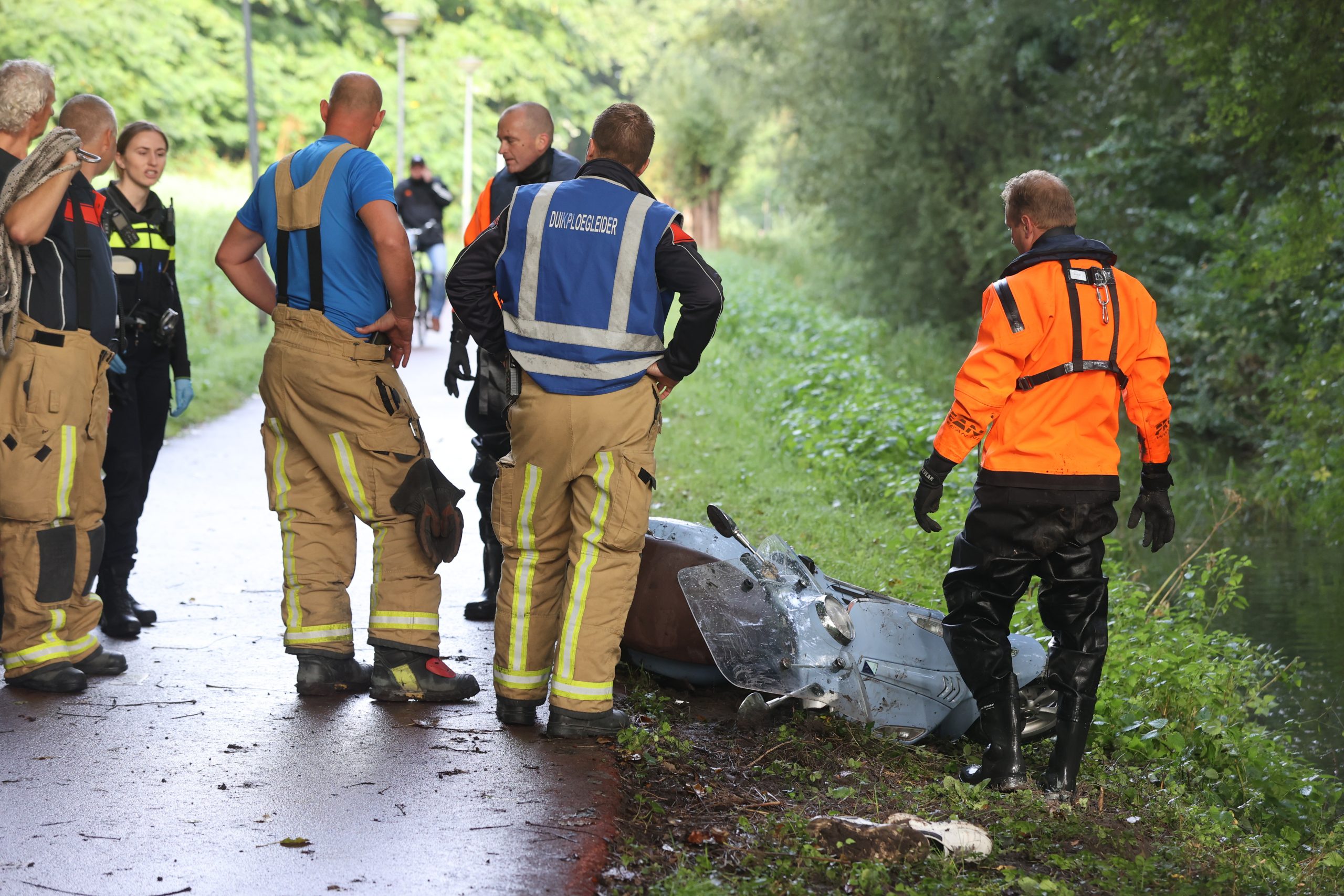 Hulpdiensten rukken massaal uit naar Elsenburgerbos