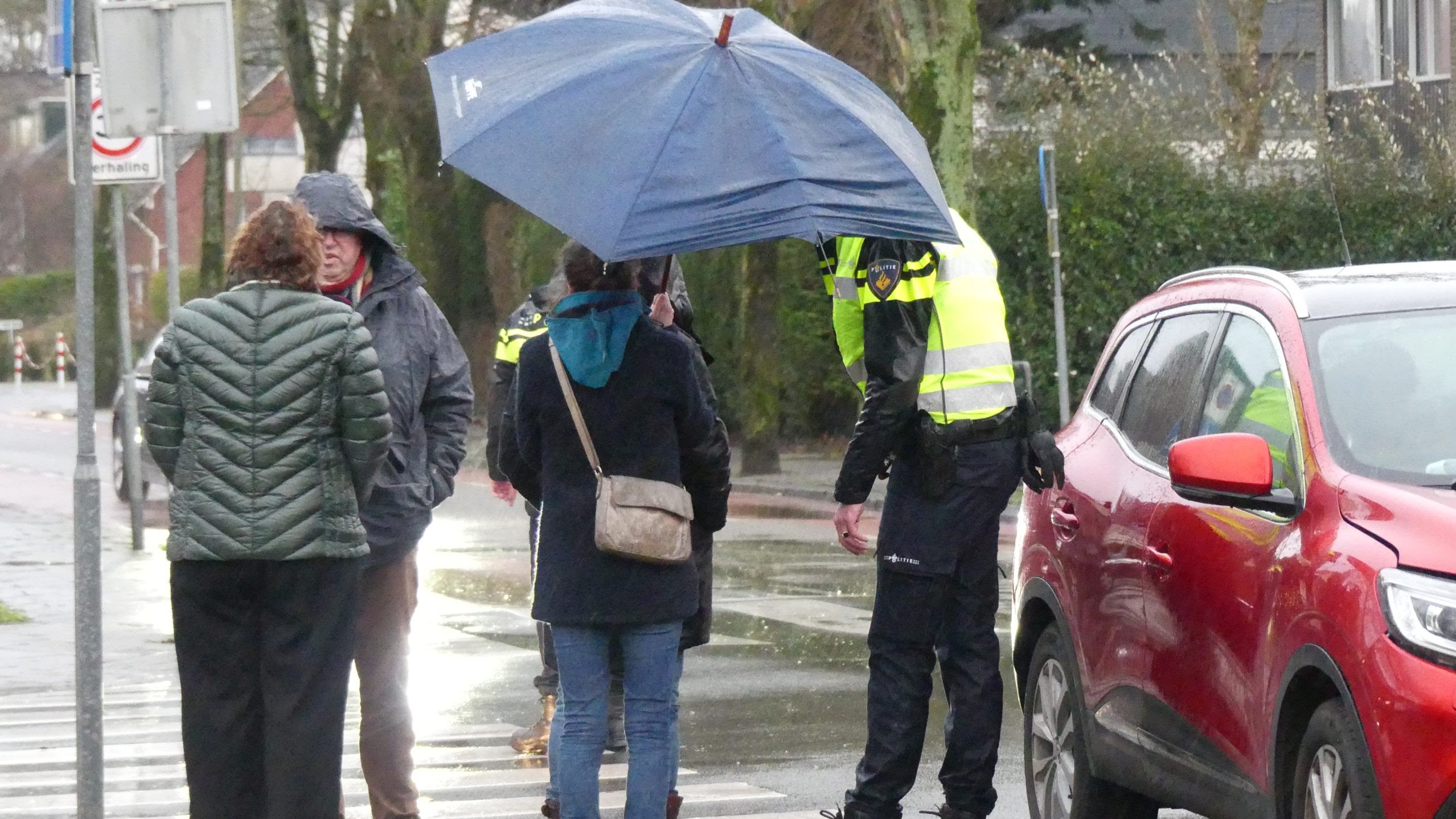 Botsing tussen twee personenauto’s in Nootdorp