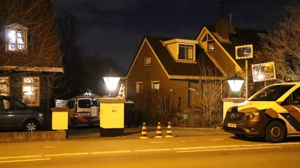 Lichtgewonde na heterdaad inbraak Katwijkerlaan