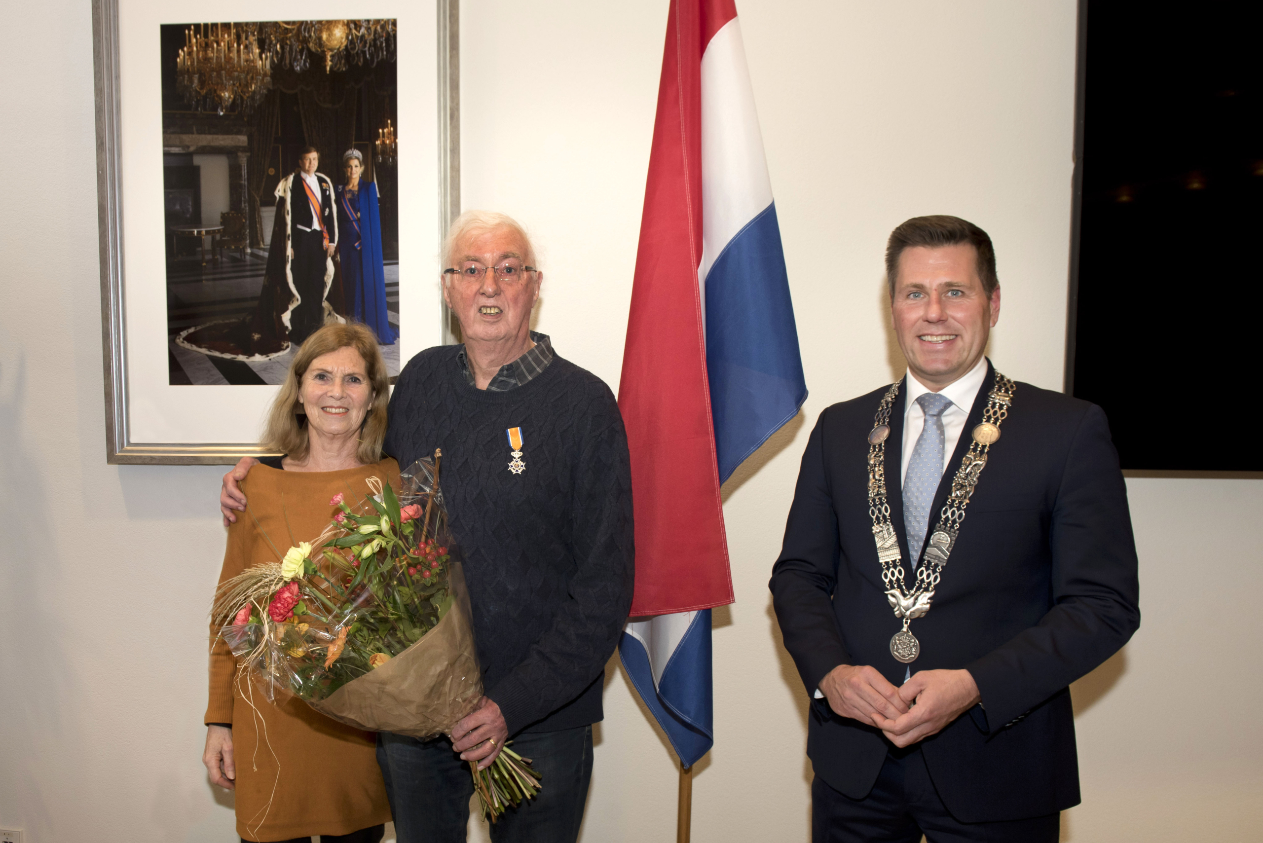 Koninklijke Onderscheiding uitgereikt aan Bas Sluis