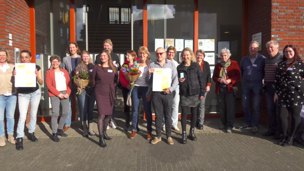 Wijkvereniging Pijnacker-Zuid wint de vrijwilligersprijs 2022