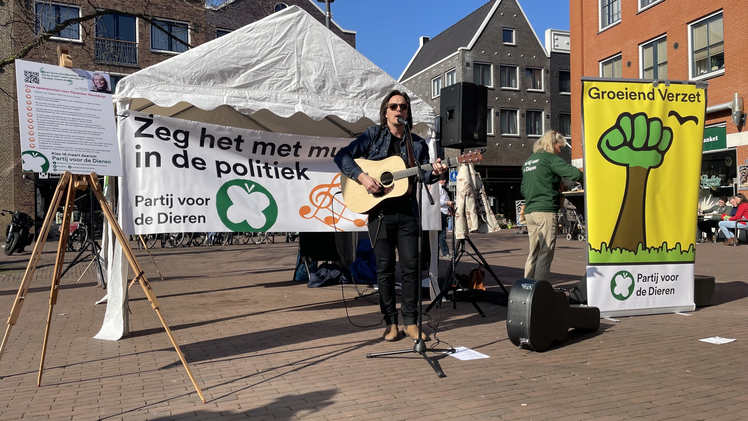 [VIDEO] Partij voor de Dieren brengt Muziek in de Politiek