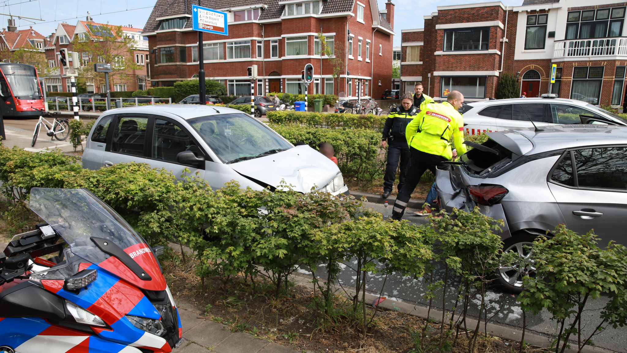 Meerdere gewonden bij aanrijding op Haagweg