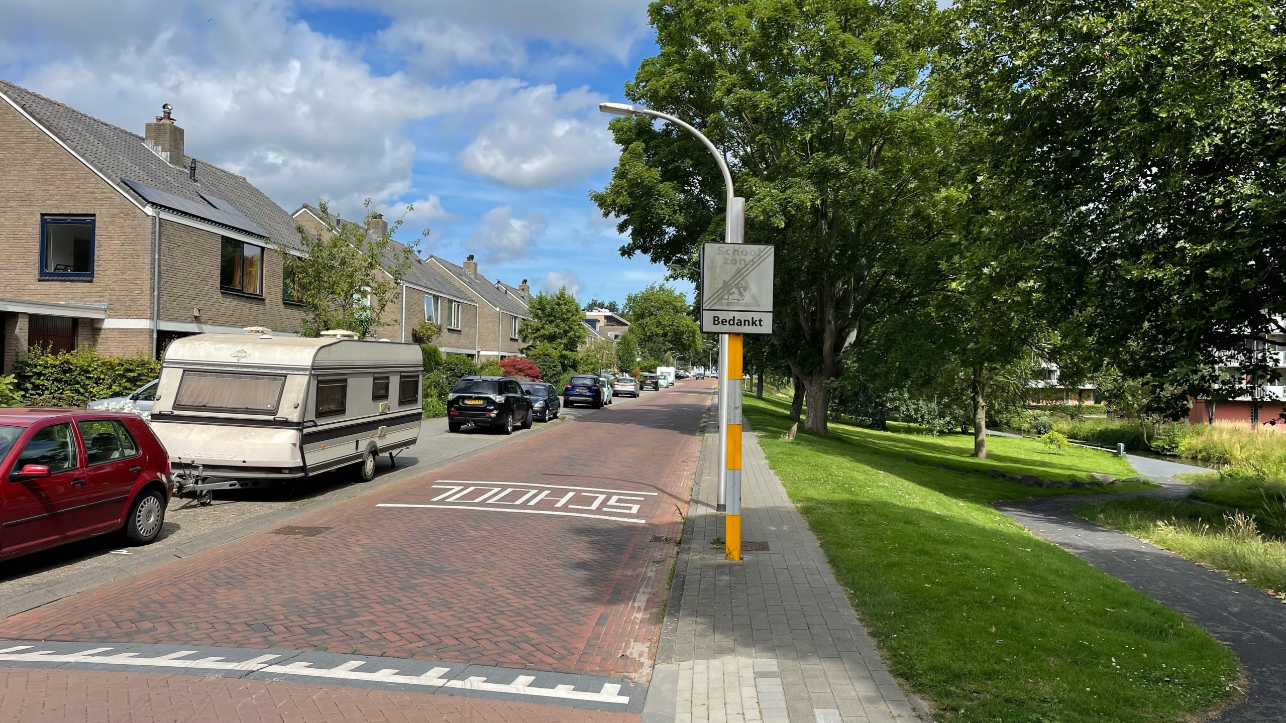 Caravan langer dan drie dagen voor je deur kan boete opleveren