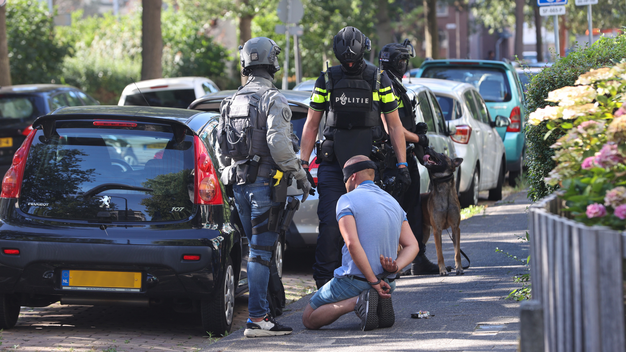 Man in Rijswijk aangehouden na dreigen met vuurwapen