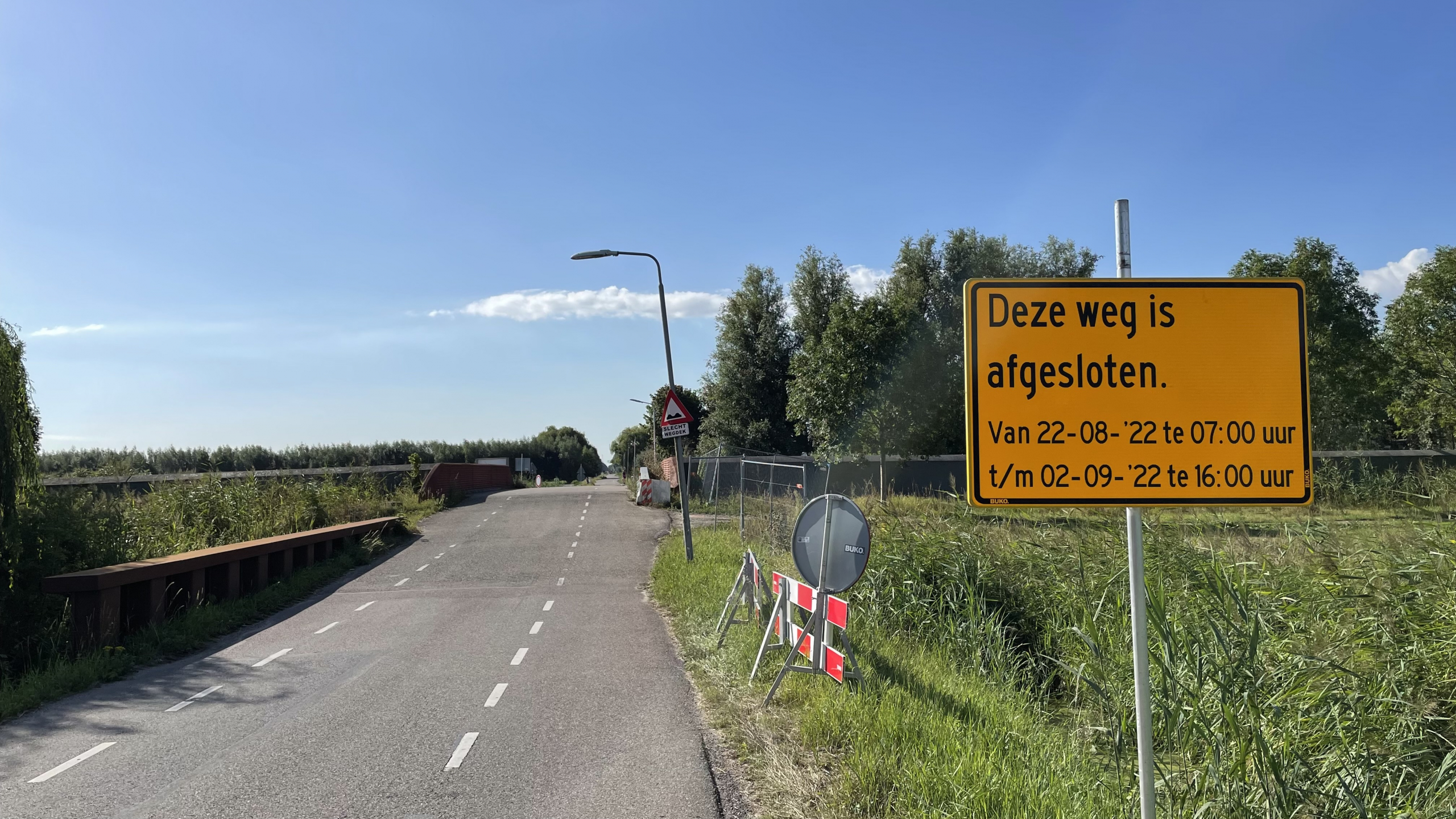 Zuideindseweg in Delfgauw afgesloten