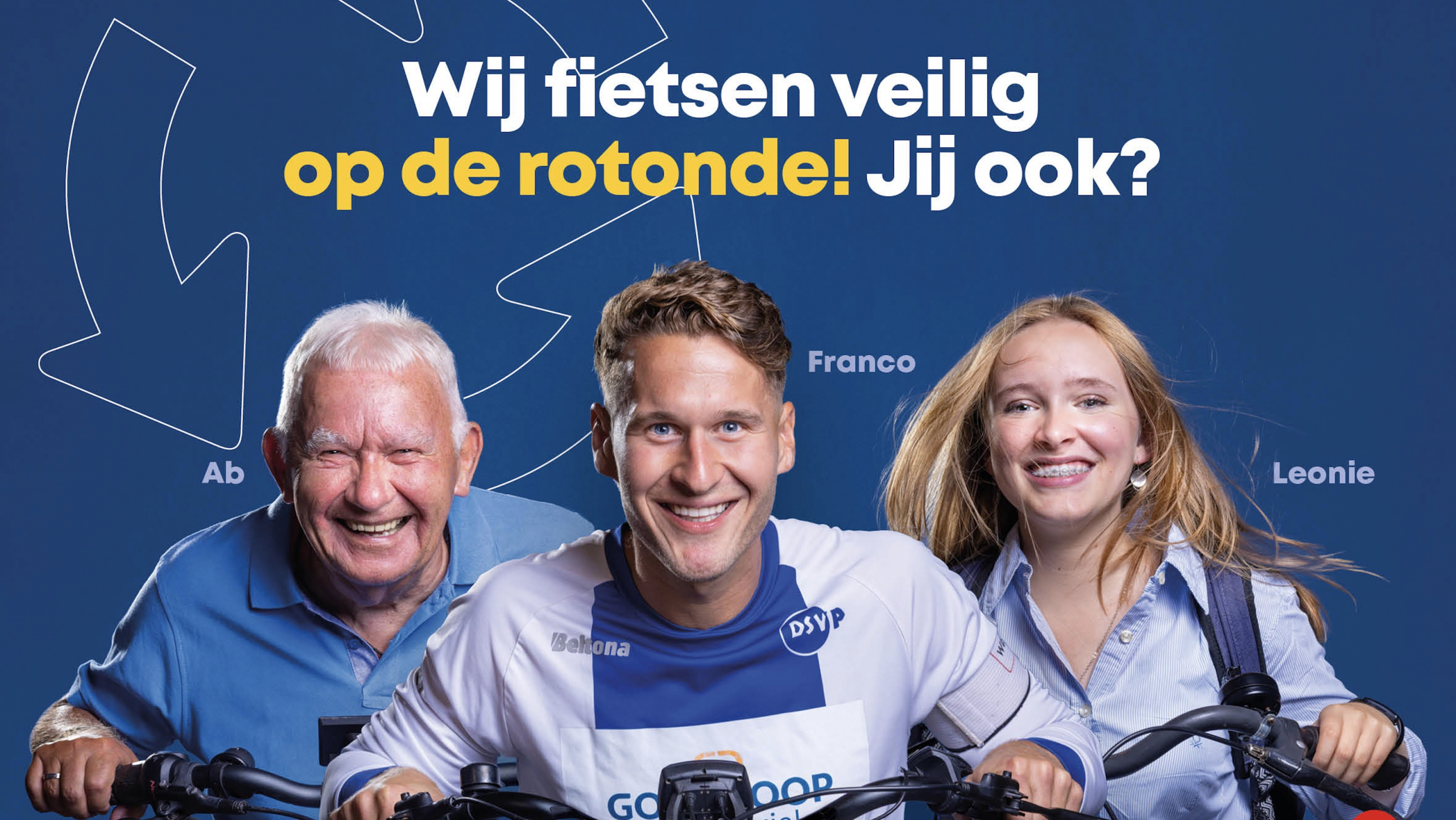 Campagne voor aandacht veilig fietsen op de rotonde begint zaterdag