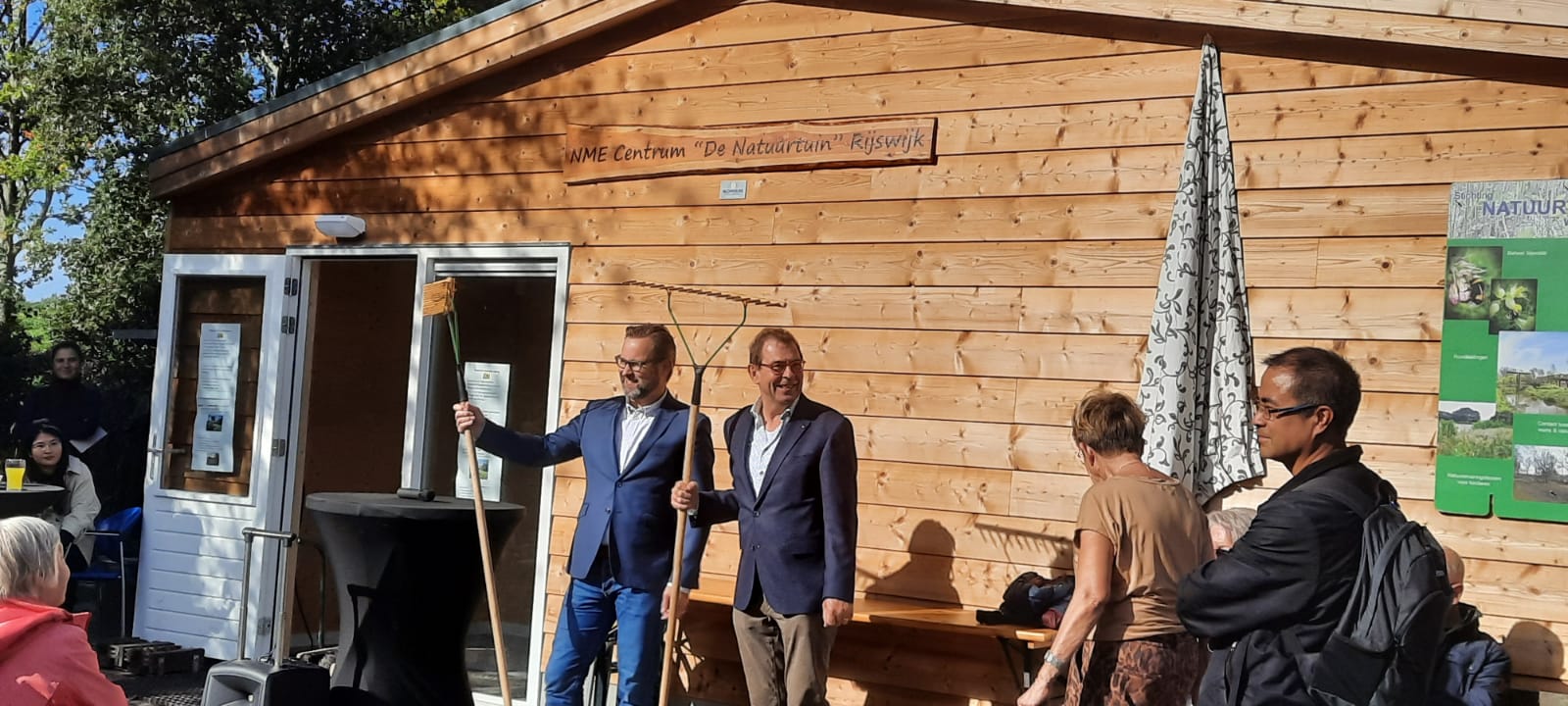 Feestelijke opening nieuw educatief natuurcentrum