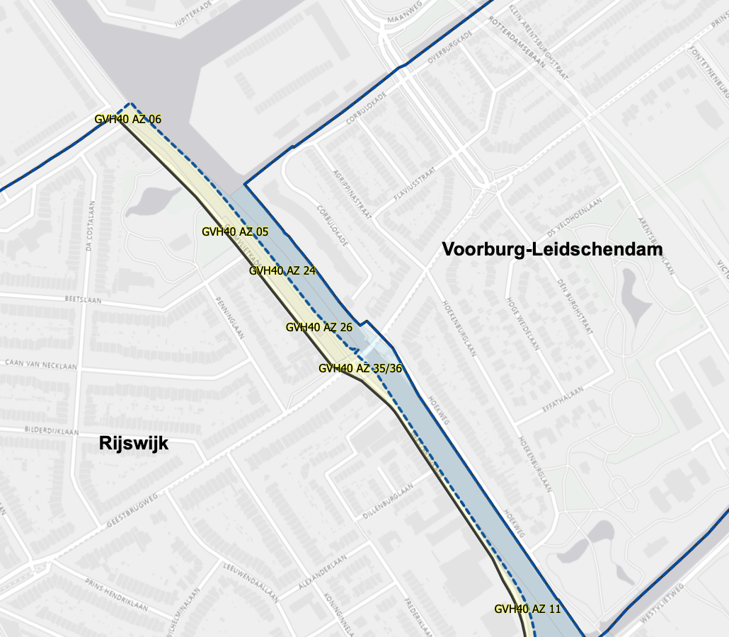 Voormalige gemeentegrens tussen Rijswijk en Den Haag wordt teruggebracht