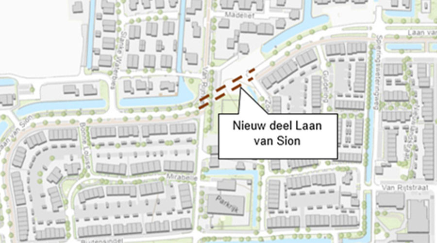 Nieuwe Laan van Sion komt er aan