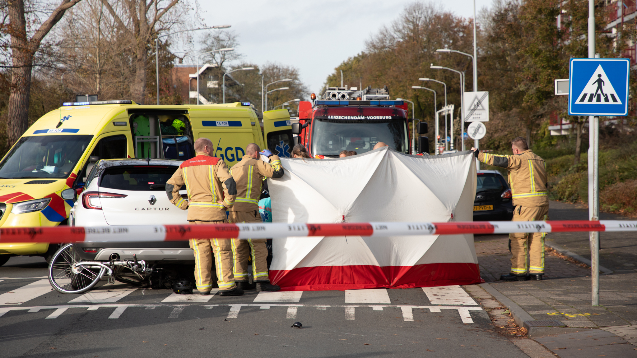 Man (78) overleden na aanrijding in Voorburg