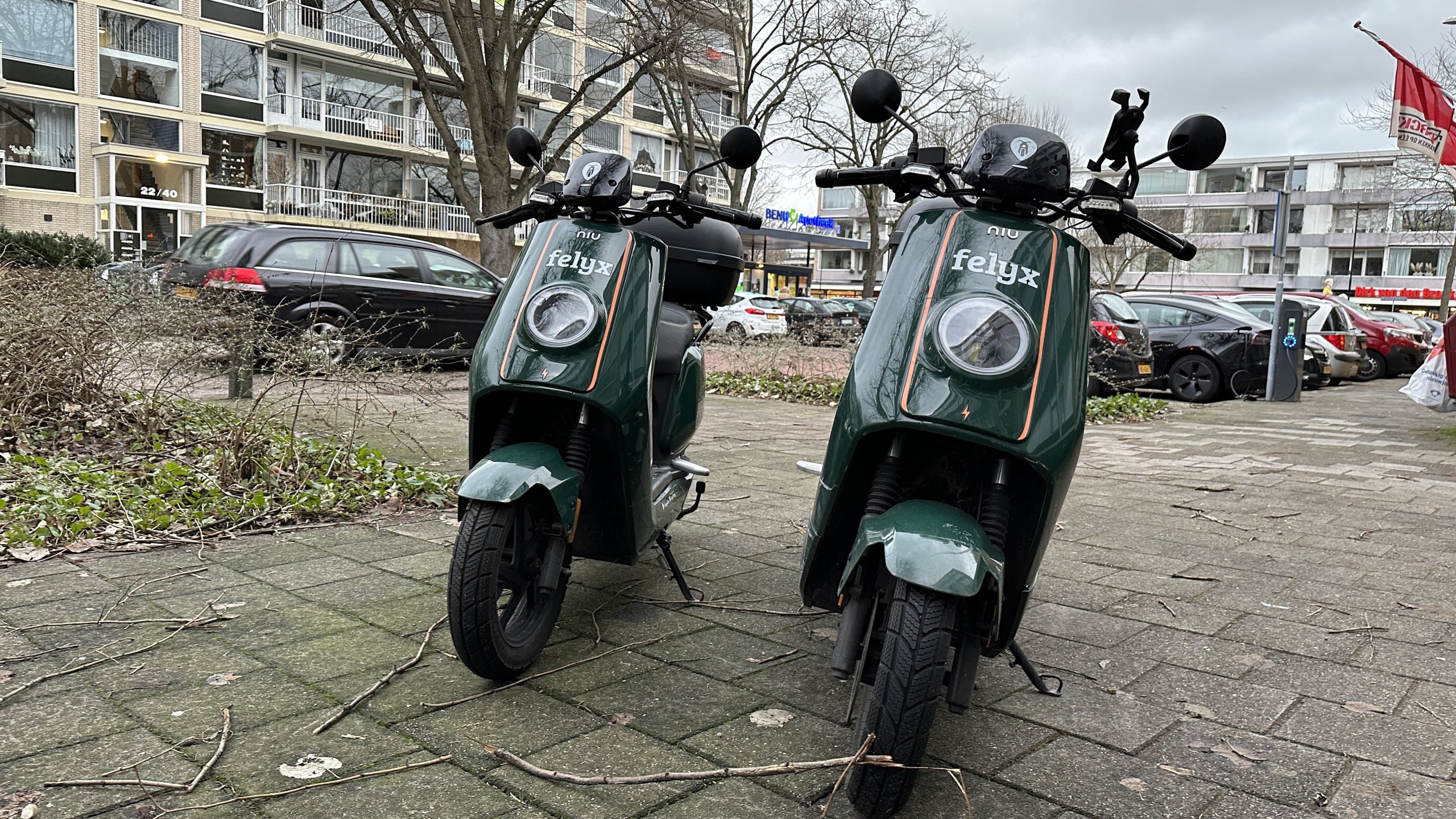 Wie even een snel ritje met de Felyx scooter wil doen komt bedrogen uit