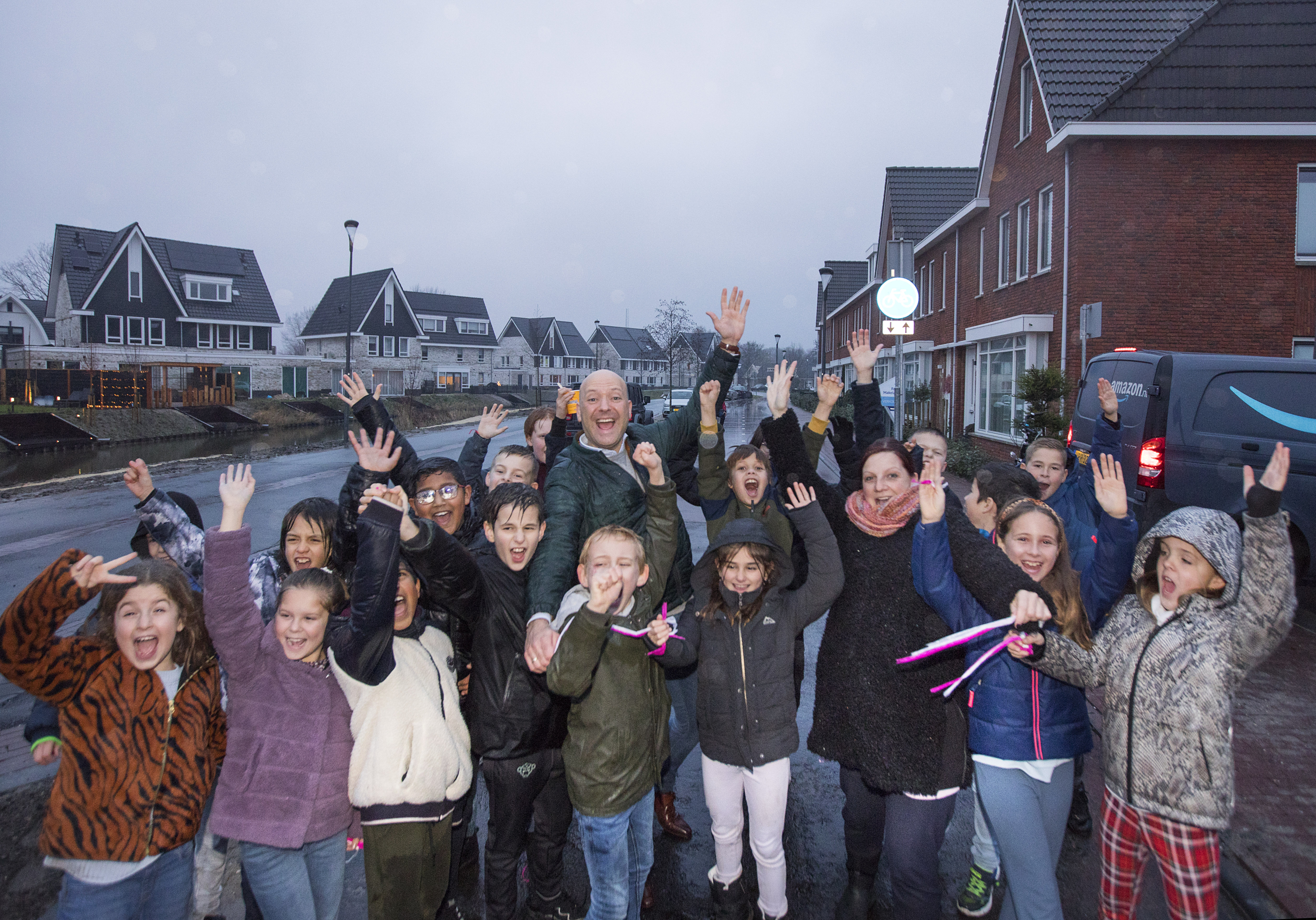 Feestelijke opening nieuwe deel Laan van Sion