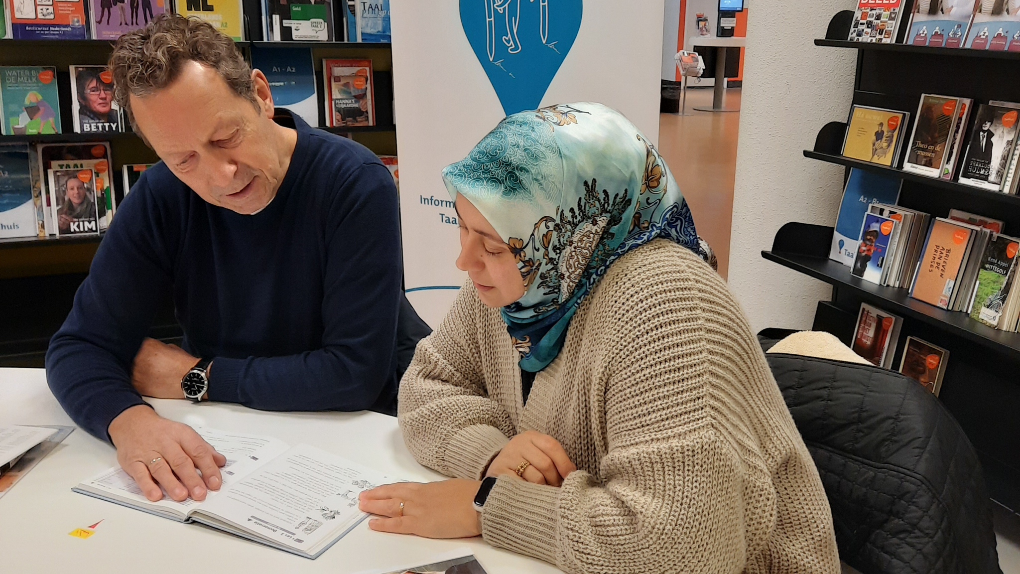 Bibliotheek aan de Vliet zoekt nieuwe taalmaatjes