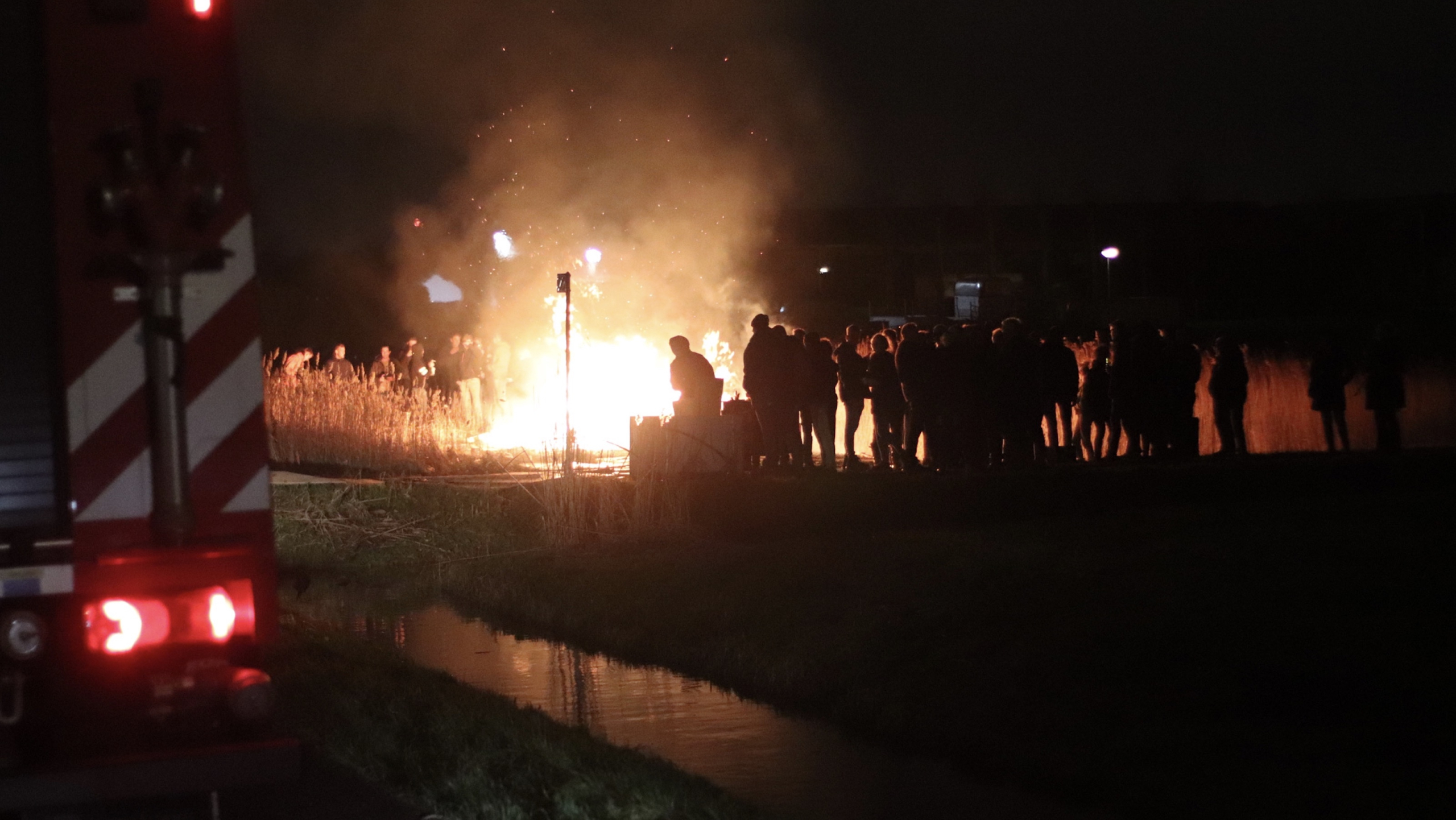 Brandweer keurt vreugdevuur goed in Nootdorp