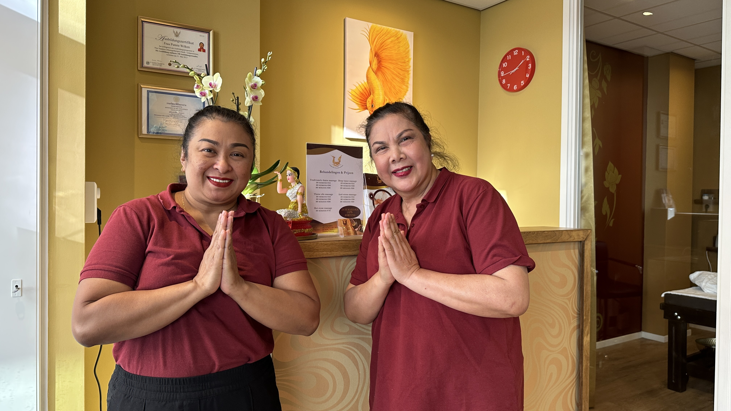 [VIDEO] Waree Thai Wellness Massage geopend het in centrum van Pijnacker