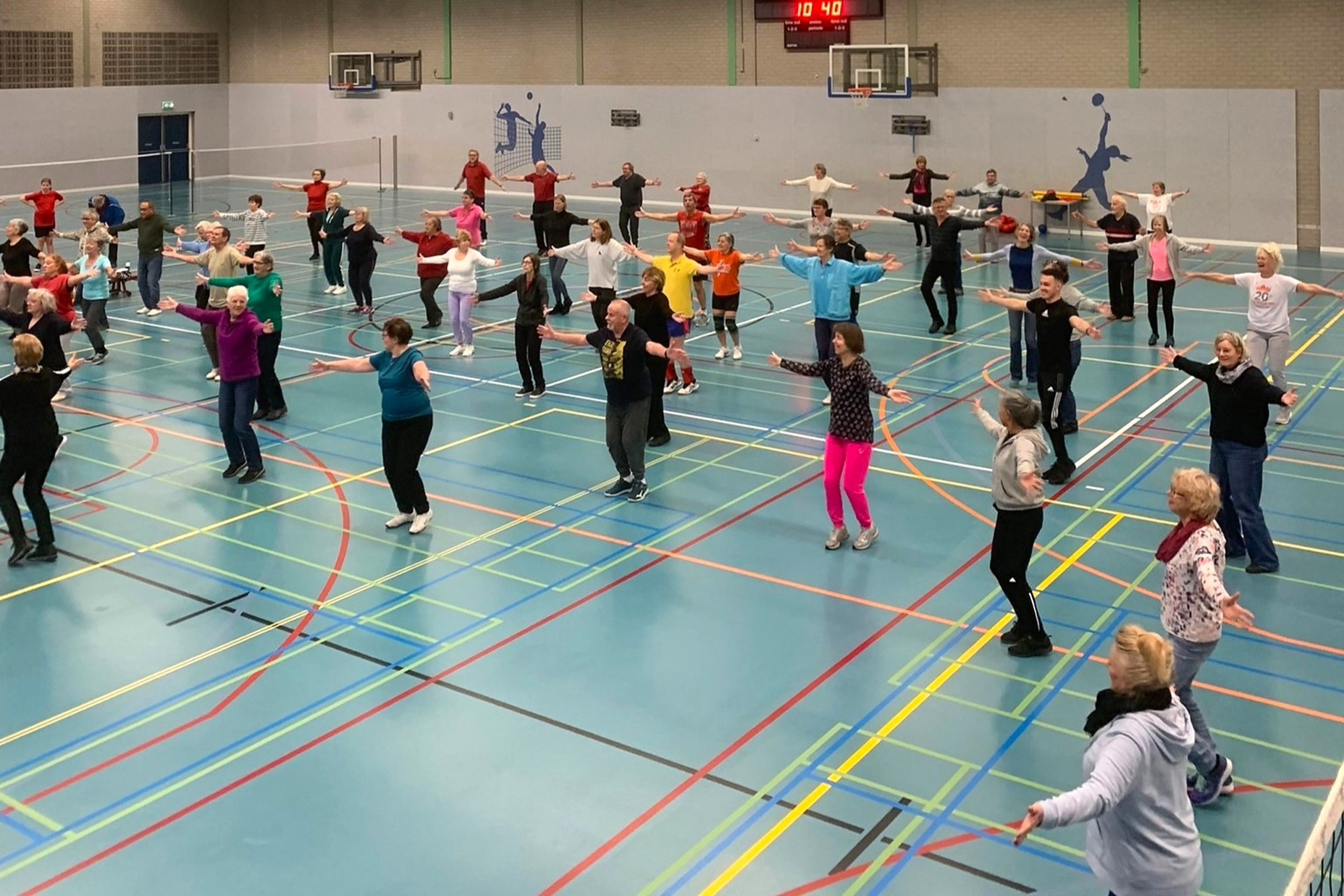 Geslaagde Sport en Cultuurproeverij voor 55-plussers