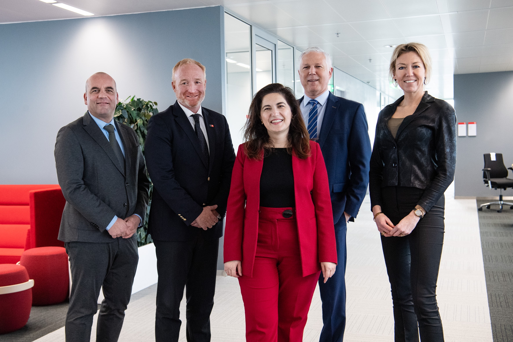 Burgemeester Huri Sahin bezoekt European Patent Office