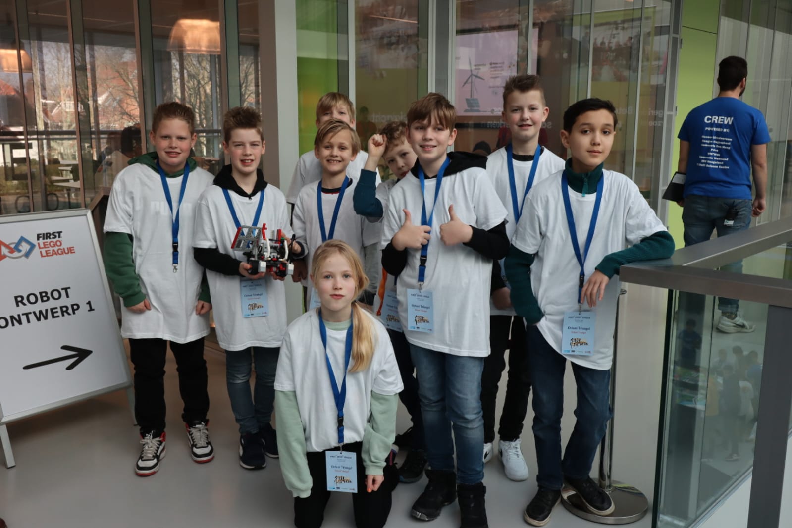 Octantschool Triangel bereikt landelijke finale van de First Lego League 