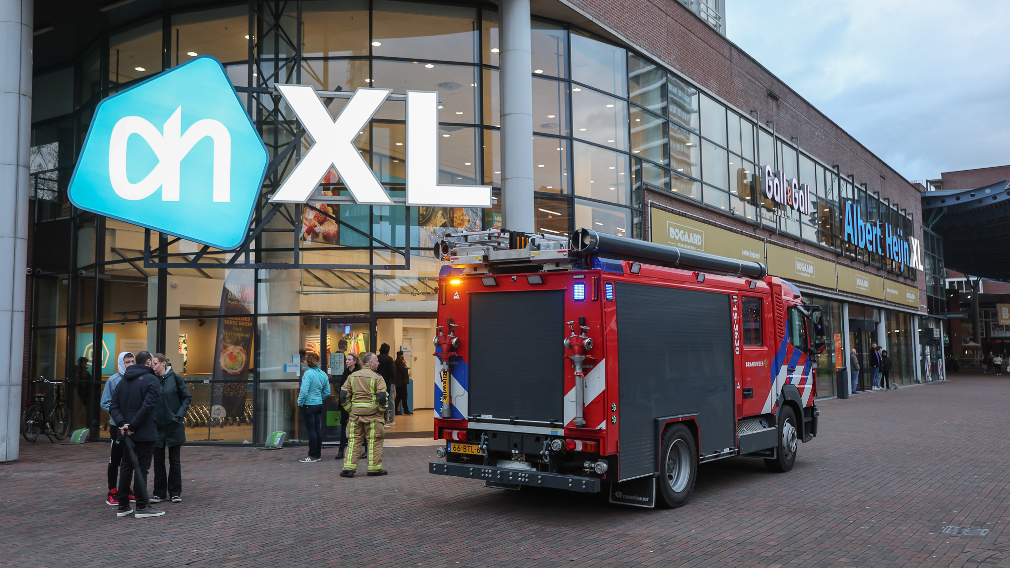 Albert Heijn in Bogaard Stadscentrum ontruimd na lek koelsysteem