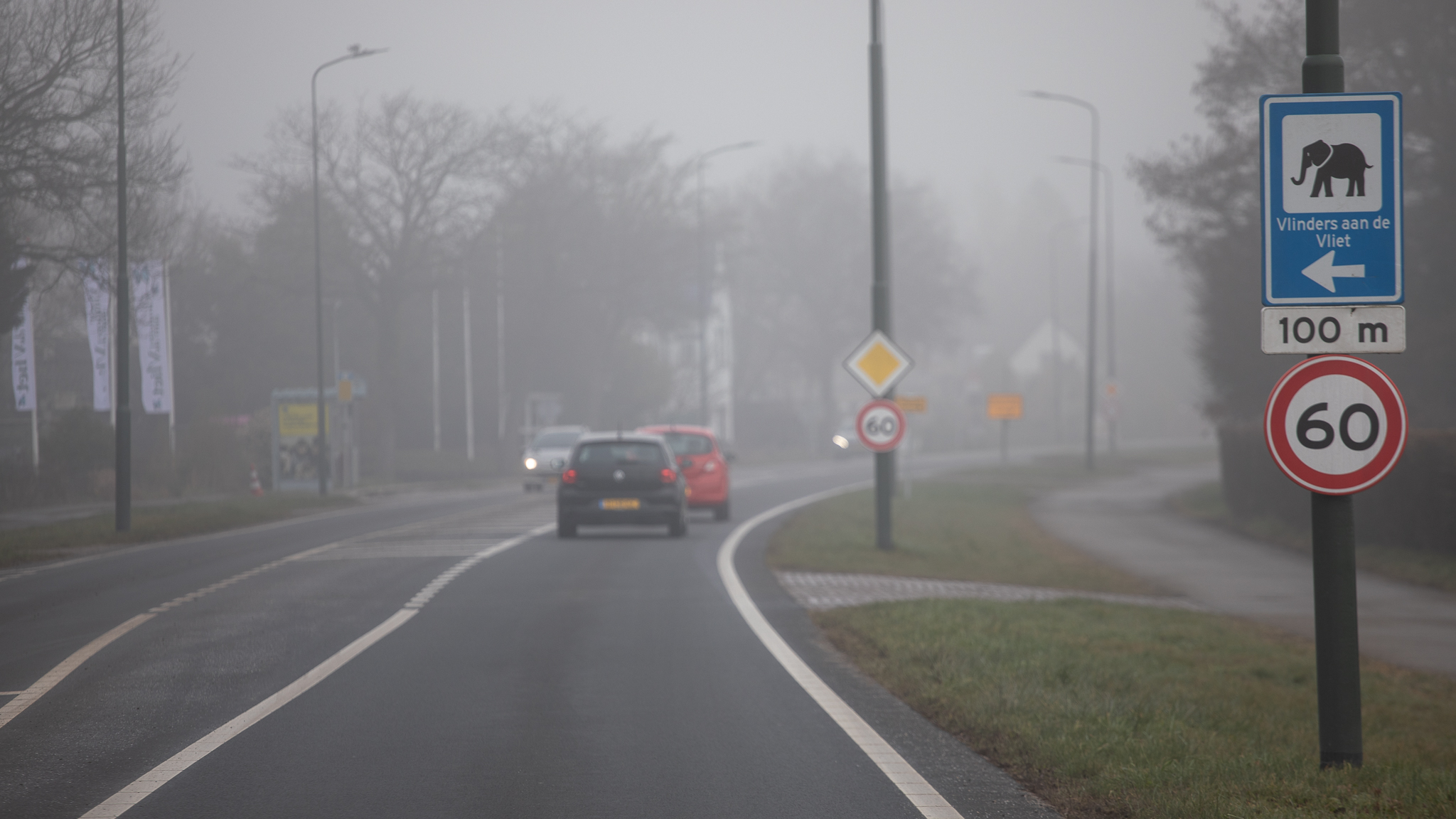 Maximumsnelheid Veursestraatweg (n447) verlaagd naar 60 km/u