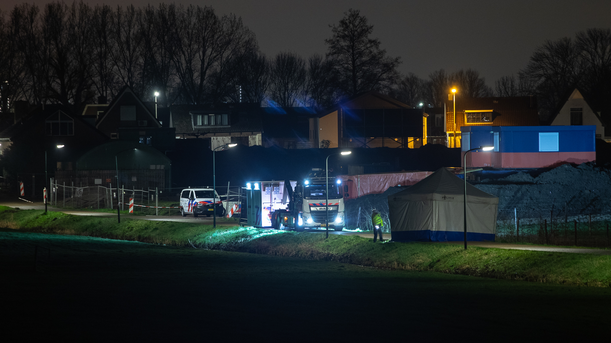 Man (58) overleden na te water raken in Stompwijk