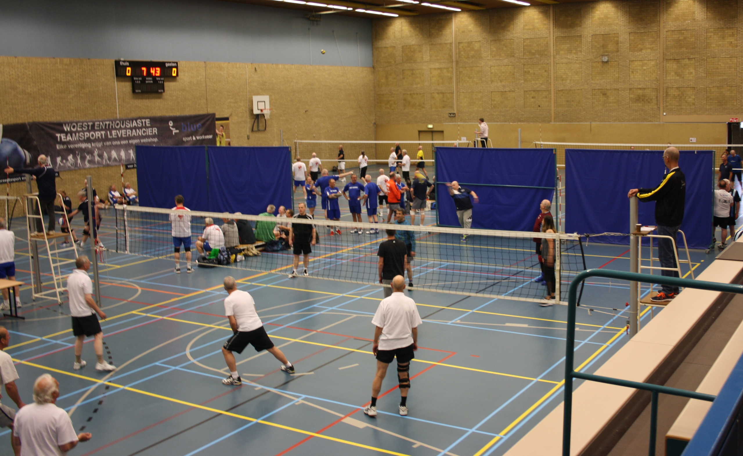 Volleybaltoernooi voor (ex) hartpatiënten in sporthal De Altis