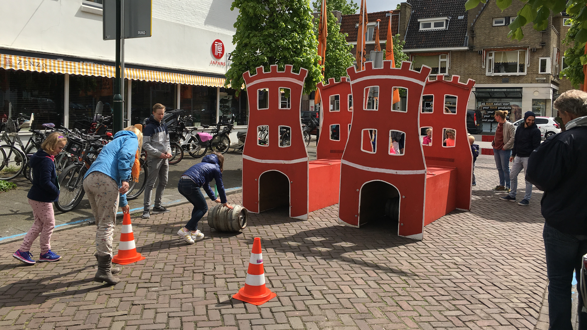 42e editie van Oranjelust Kinderstraatspelen op 5 mei