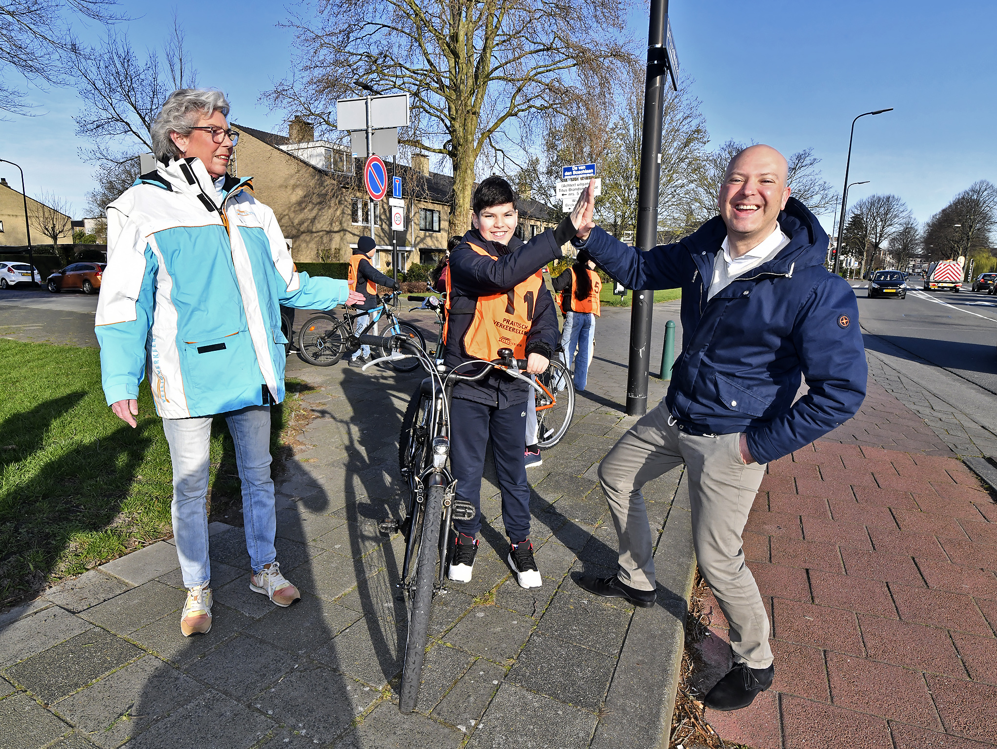 Fietsverkeersexamen officieel van start voor 553 Rijswijkse basisschoolleerlingen