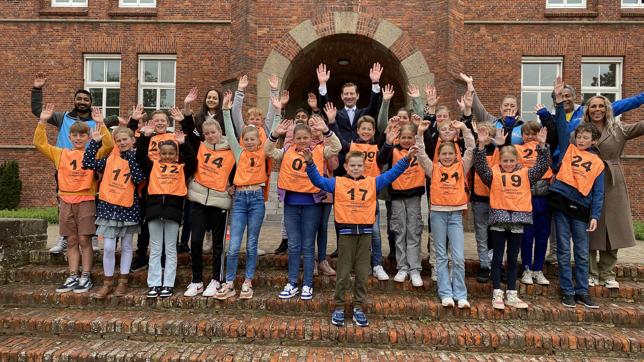 Basisschoolleerlingen begonnen met Verkeersexamen