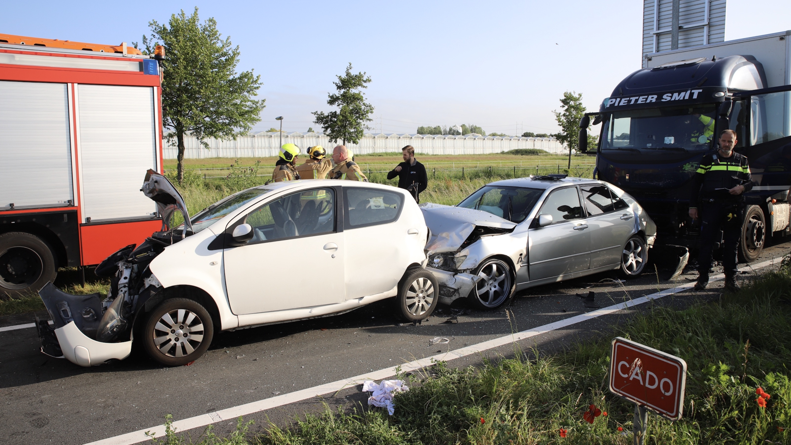 Meerdere gewonden bij flinke kettingbotsing N470