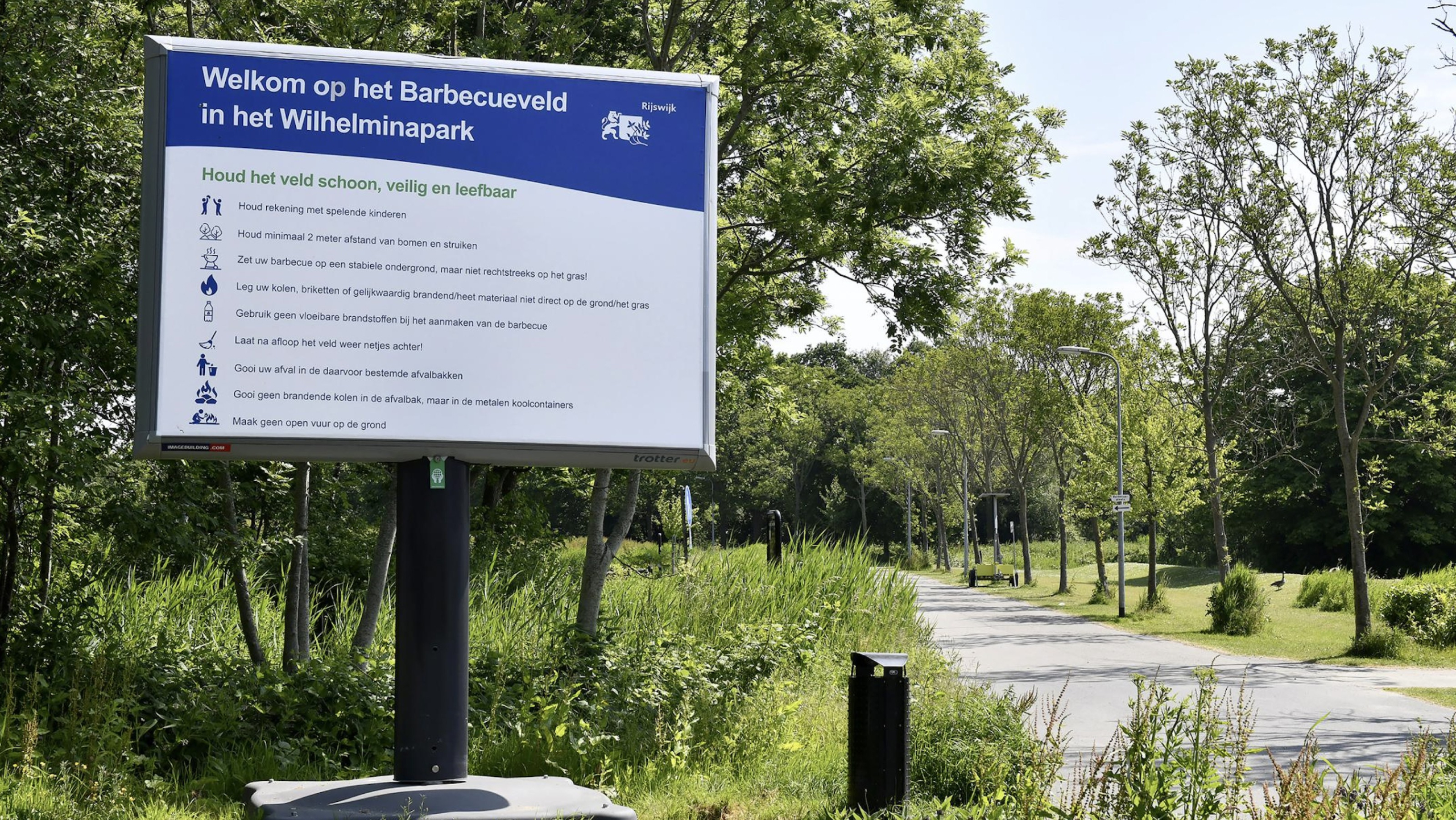 Er komt mogelijk toch een BBQ verbod in Wilhelminapark