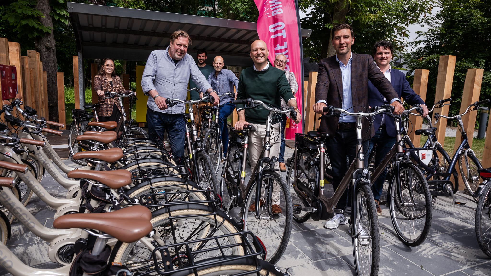 ‘Bike to Binck’-hub moet autoverkeer door Rijswijk verminderen