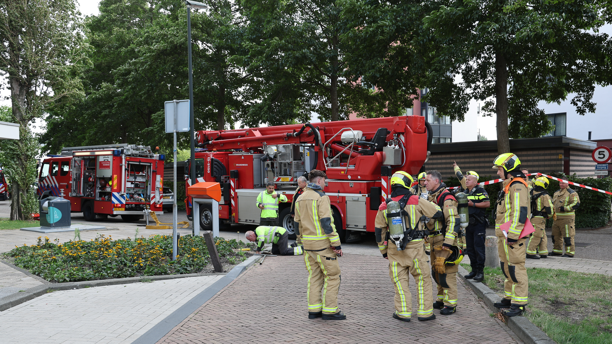 Ontruiming ouderenwoningen na gaslek in Leidschendam