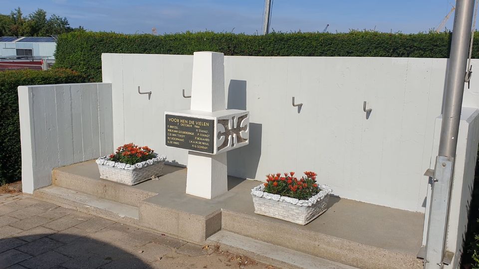 Herdenking oorlogsmonument aan het Haantje op 7 oktober