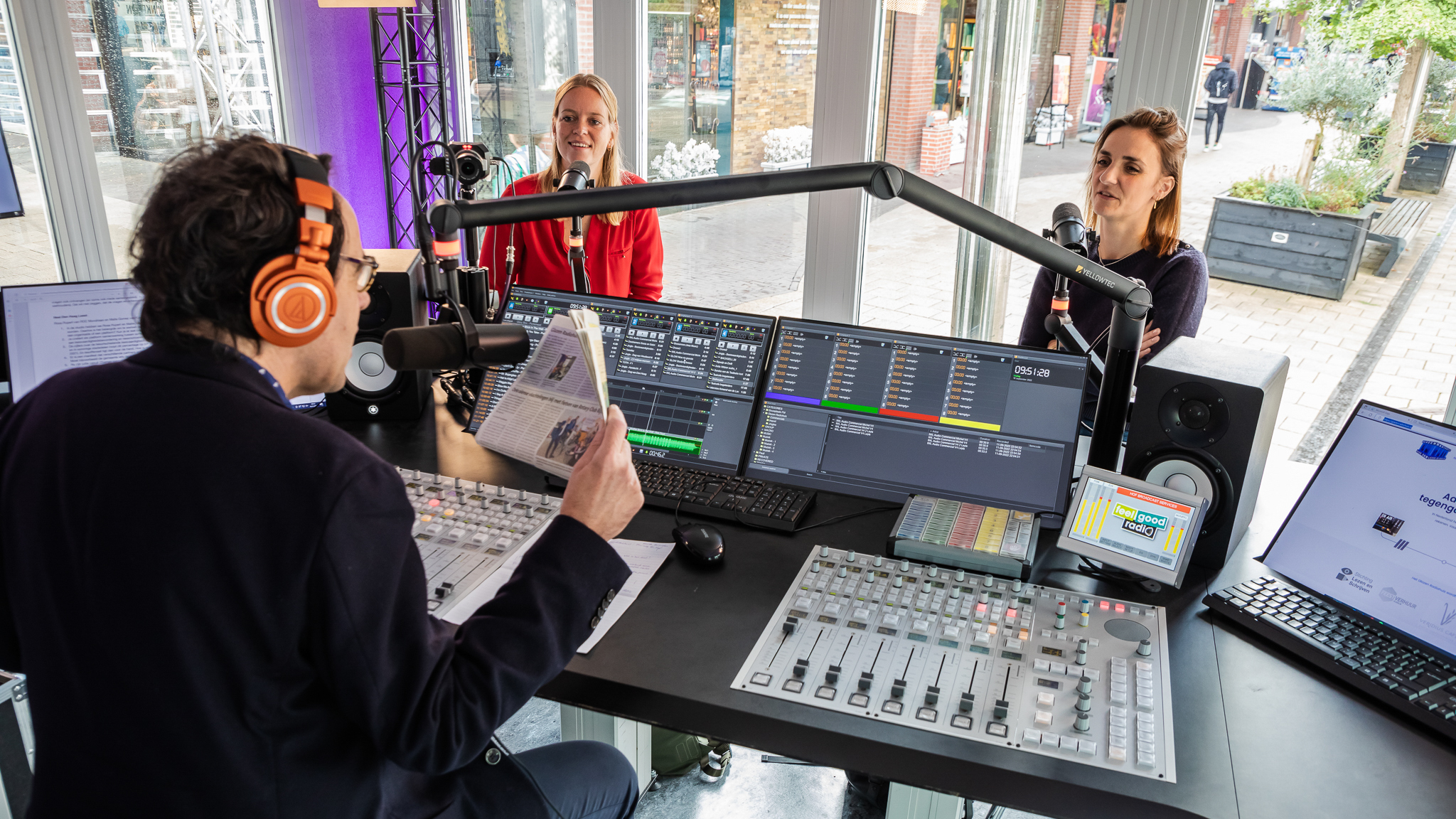 Glazen Radiohuis in het teken van lezen en schrijven