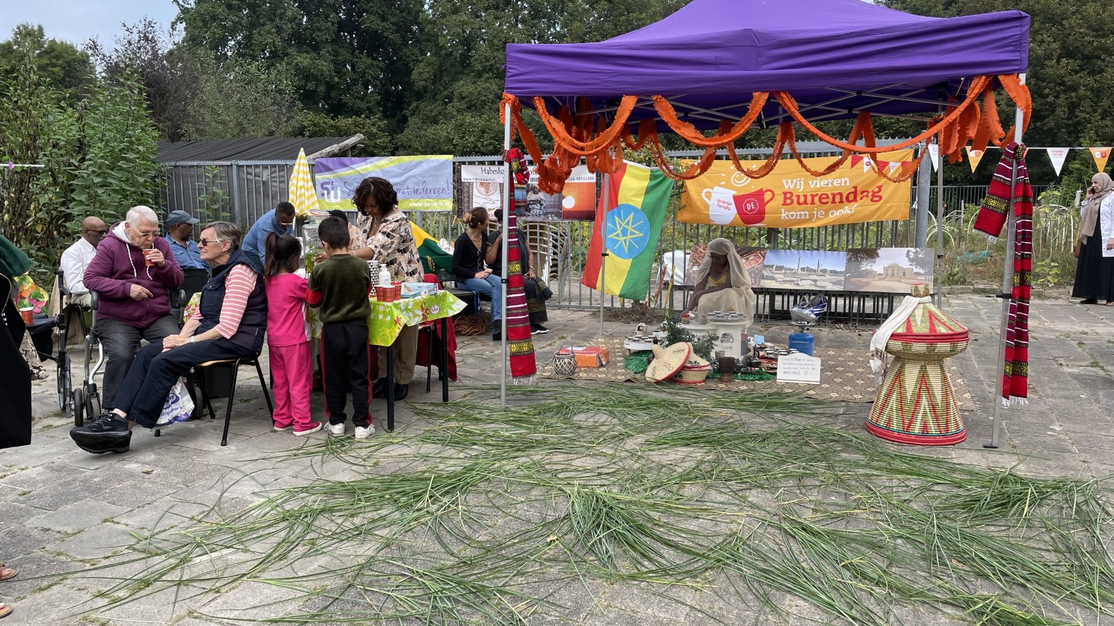 Groot feest tijdens burendag in Bovenveen