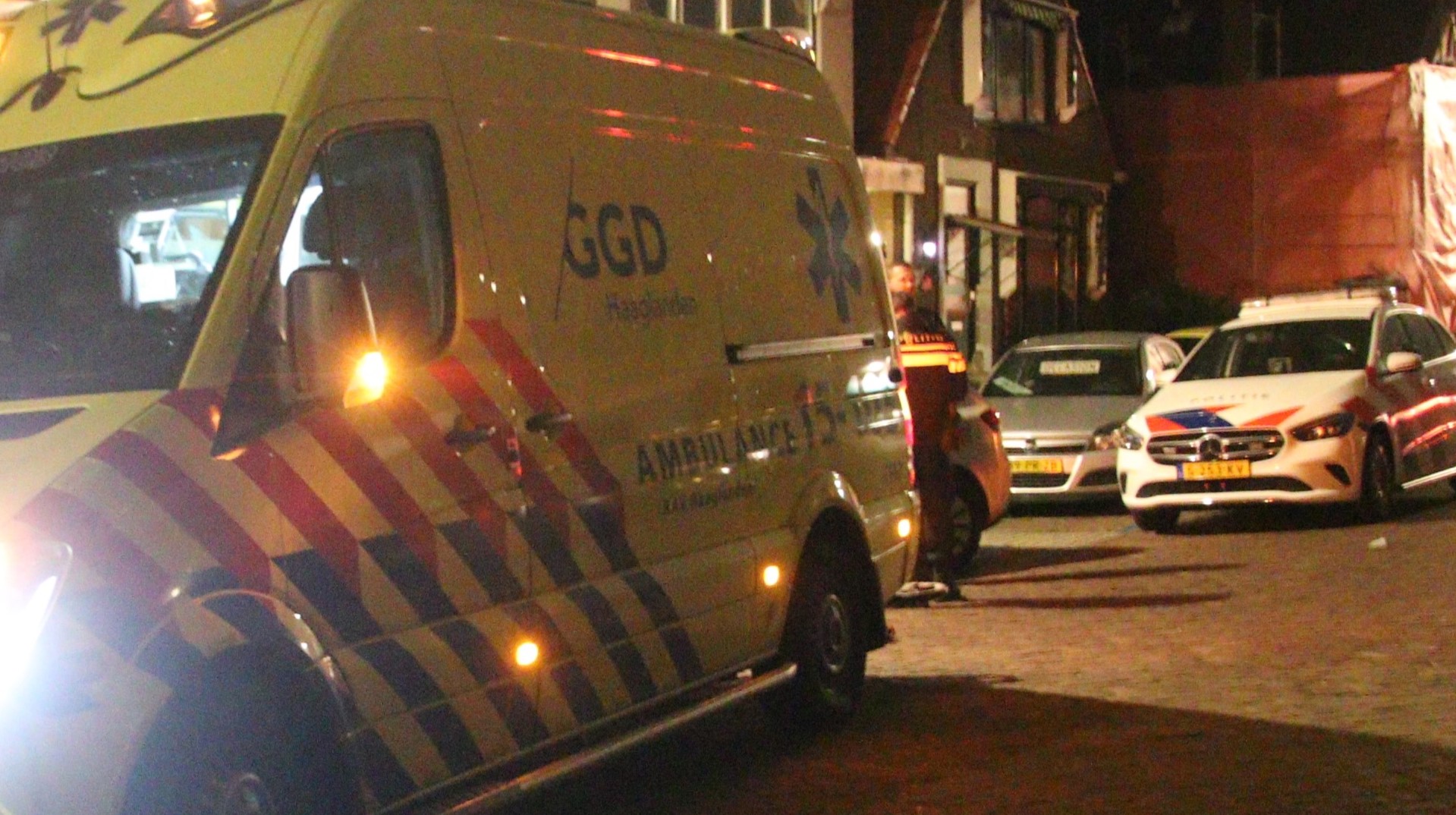 Persoon te water in Leidschendam