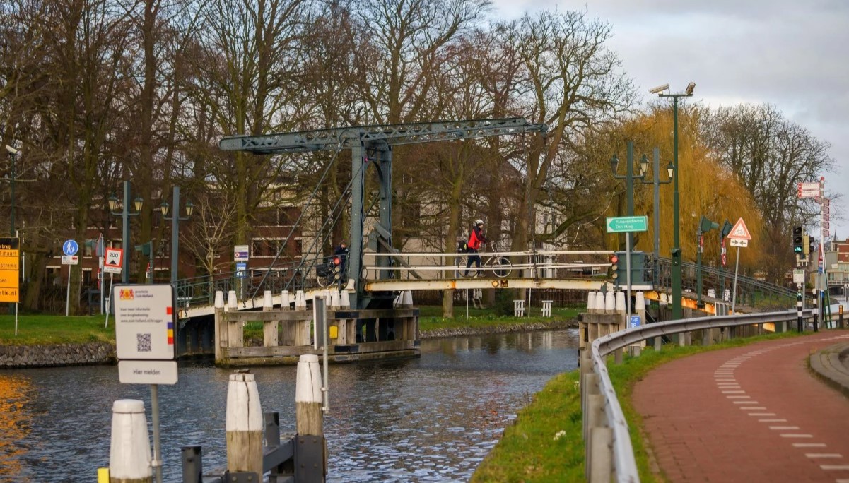 Onderhoud aan de Nieuwe Tolbrug