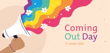 Bibliotheek aan de Vliet viert Coming Out Day