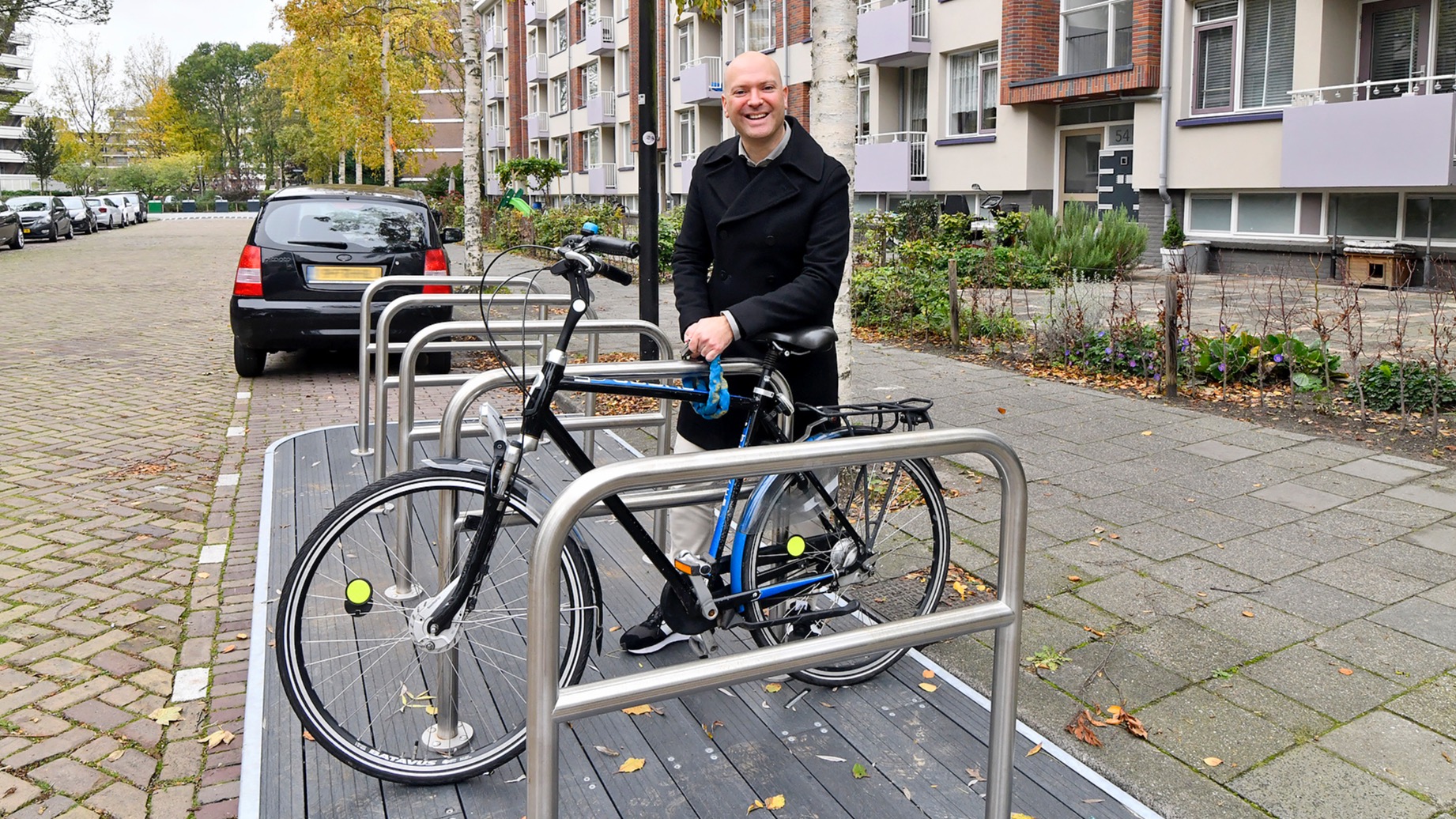 Fietsvlonder op proef in Rijswijk