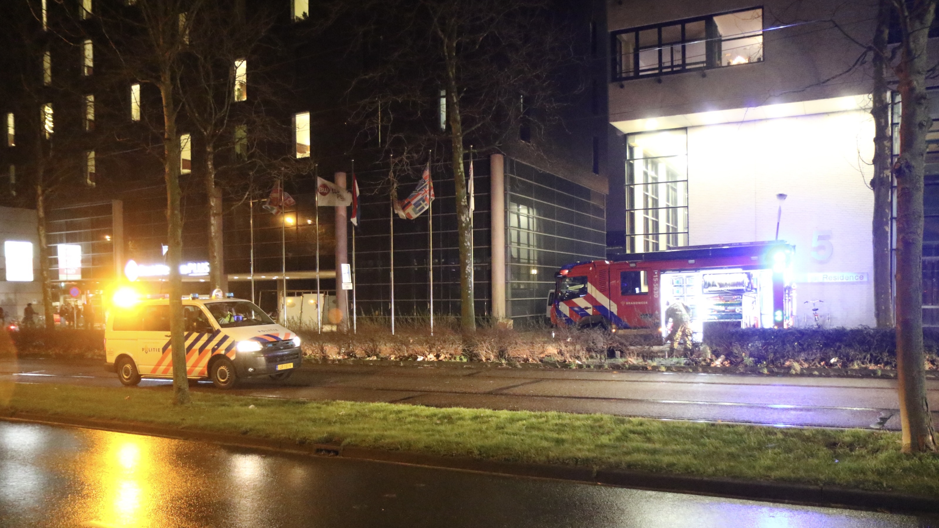 Bewoners geëvacueerd door brand aan Generaal Eisenhowerplein