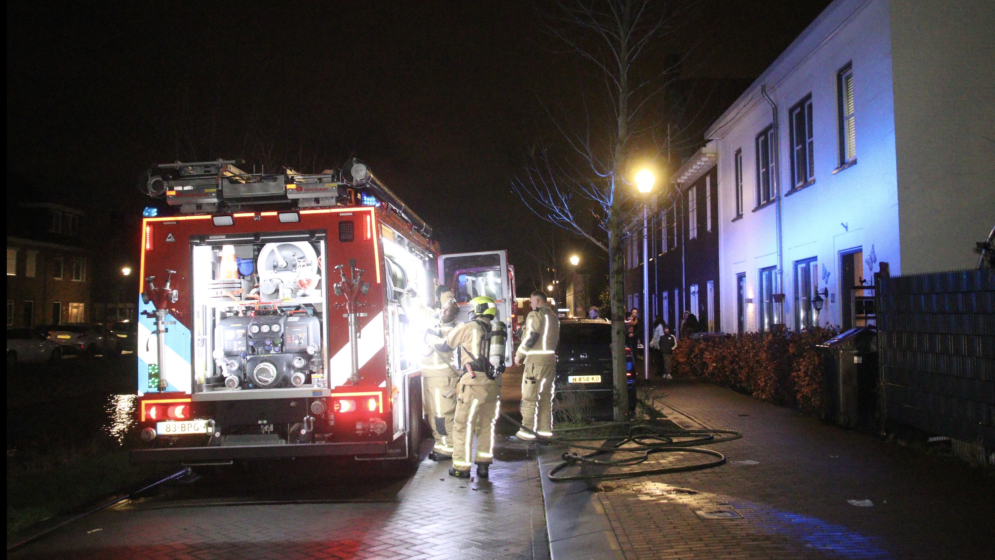 Kleine woningbrand Brink van Swiebertje Pijnacker