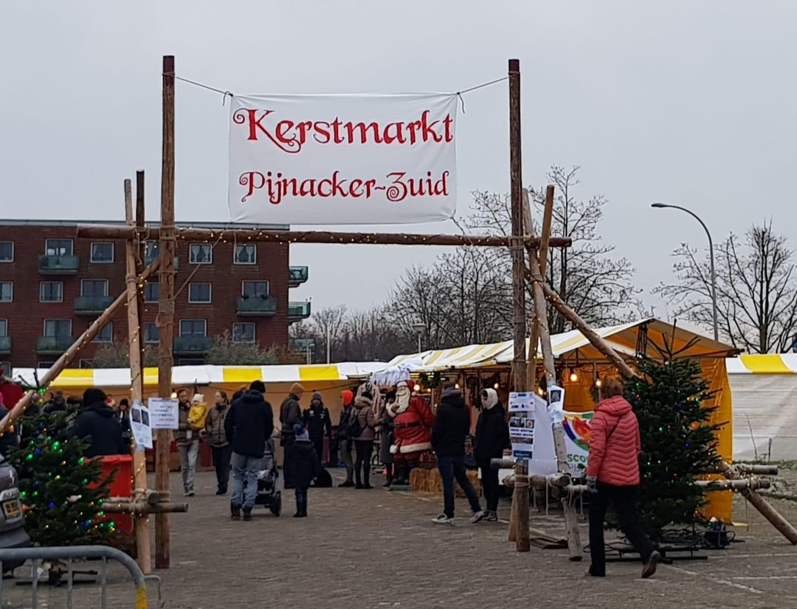 Kerstmarkt in Pijnacker-Zuid opnieuw een groot succes