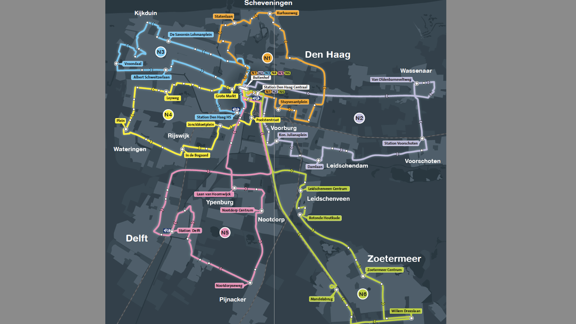 De HTM nachtbus gaat weer rijden vanaf 26 april 2024