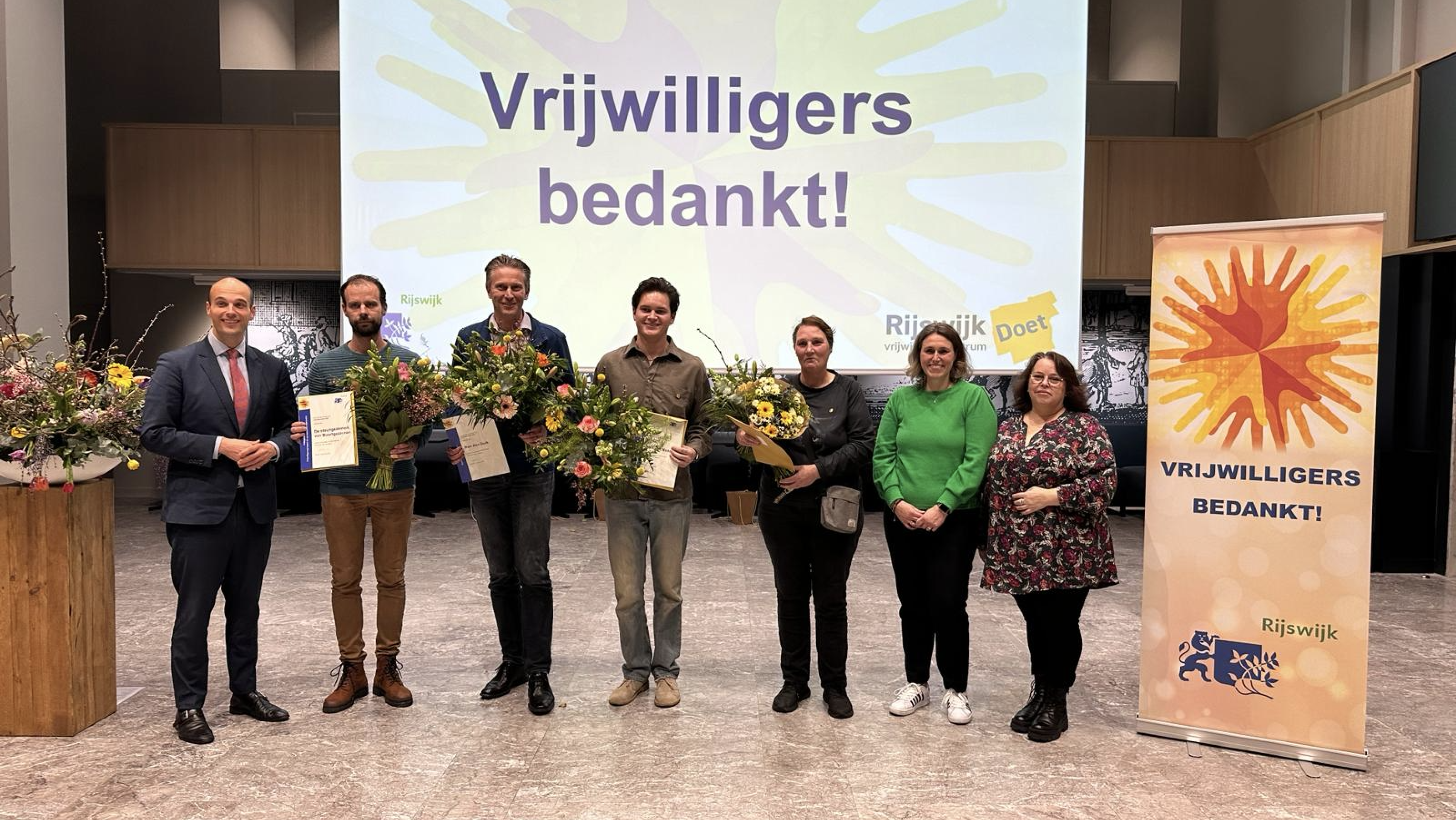 De winnaars van de vrijwilligersprijzen zijn bekend