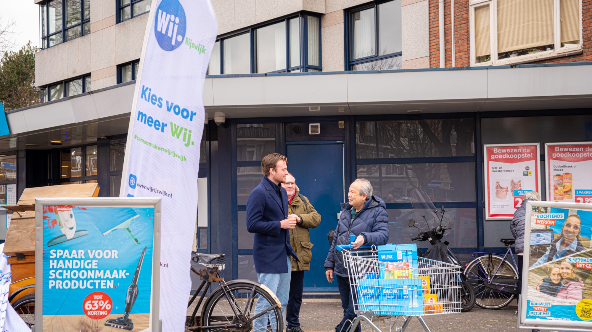 Zorgen over te drukke stad: Rijswijkers uiten bezorgdheid bij de ‘koffiekar’